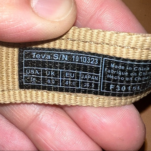 Teva Original Universal Orange Sandals - Picture 10 of 11